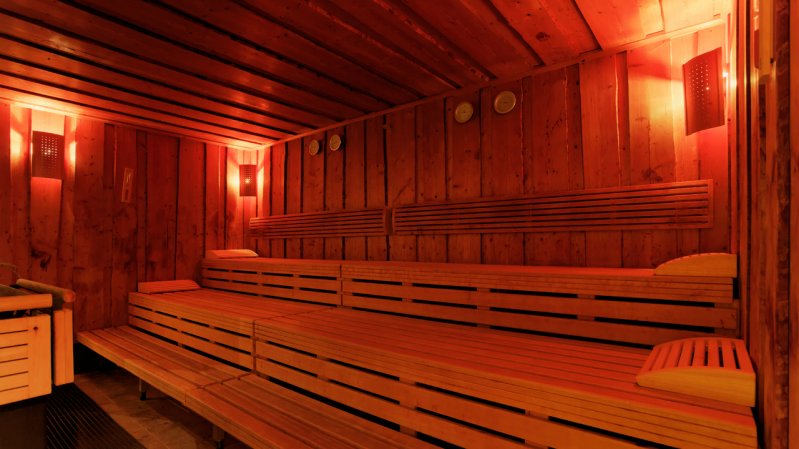 Sauna at the Wellnesspark Arlberg-Stanzertal, © Wellnesspark Arlberg Stanzertal