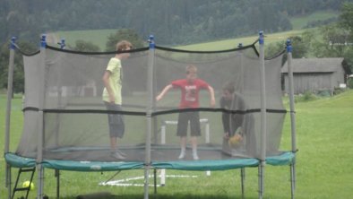 2 trampolines