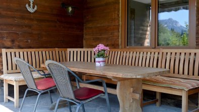 Terrasse am Haus Straif