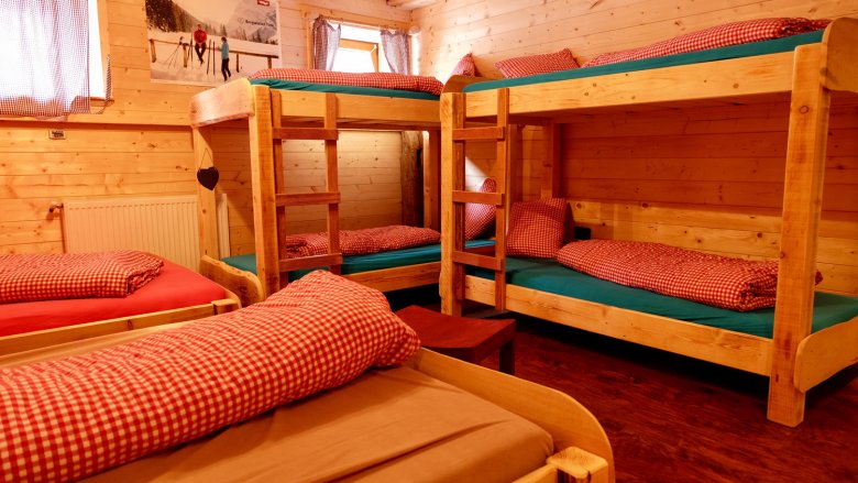 Multi-bed rooms at the Weissen Rössl