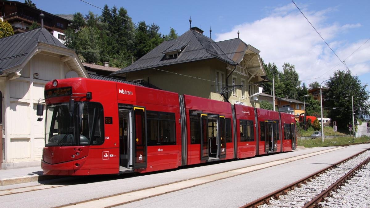 Each year the Stubaitalbahn transports over one million people to and from the Stubaital Valley. The tram connection was originally built to export products made by the valley’s internationally renowned small-scale iron industry., © Stubai Tirol