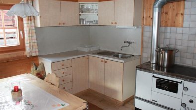 Wohnküche mit Holzherd
