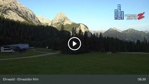 Webcam Ehrwalder Alm