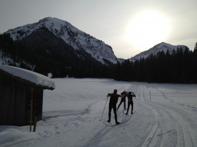 The trail to the Vilsalpsee, Tannheimertal