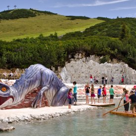 Triassic Park Waidring, © Bergbahn Steinplatte/Rudi Manesch