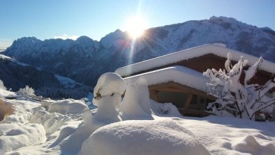 Sonnenaufgang, Blick vom Garten, © VGoller