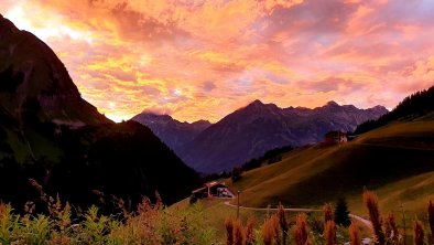 Bichlhof Kaisers Austria sunset
