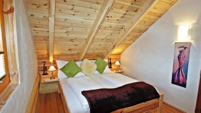 Schlafzimmer im Chalet