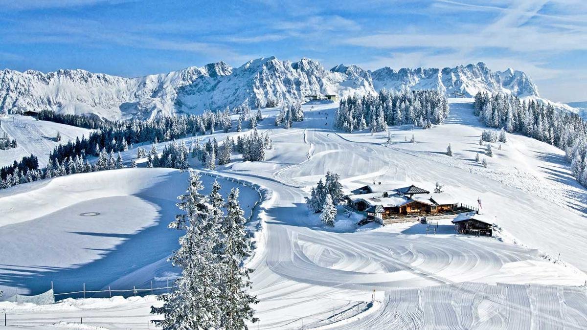 In the winter, Wilder Kaiser Region is a skier’s and rider’s dream destination, offering easy access to the ultimate in big mountain experiences at one of Austria’s largest lift-linked ski areas, Wilder Kaiser - Brixental SkiWorld, © TVB Wilder Kaiser