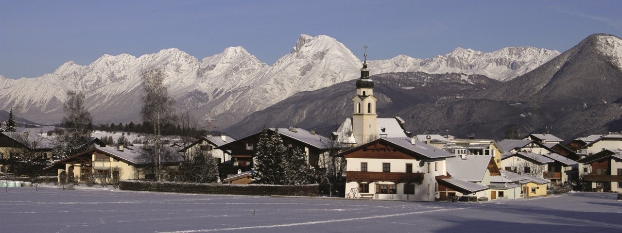 Birgitz in winter, © Innsbruck Tourismus/Ascher