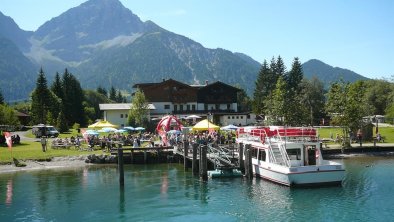 Schifffahrt am Heiterwanger See und Plansee