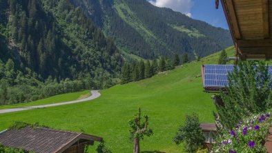 Aussicht vom Balkon