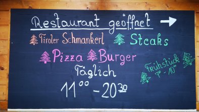 Restaurant geöffnet d, © Aschauerhof