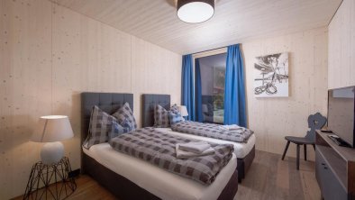 pure mountain BASE one . Schlafzimmer 2, © Pure Mountain