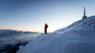 Ski touring high above the clouds, © Daniel Zangerl 