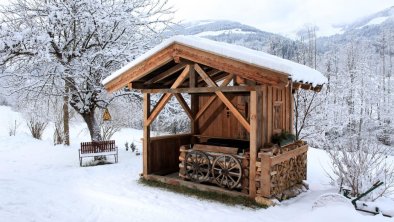 Grillhütte im Winter, © Fam. Stollnberger