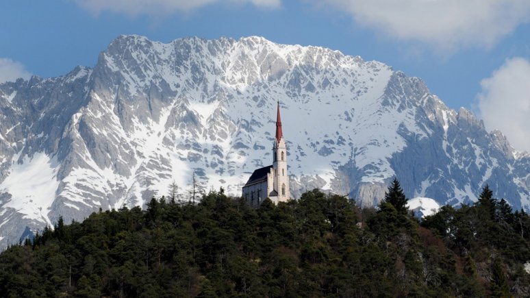 Wallfahrtskirche Locherboden (Locherboden Church of Pilgrimage), © Tirol Werbung - Bernhard Aichner