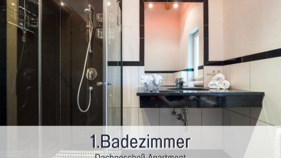 Badezimmer im Dachgeschoß, © Elke Holzknecht