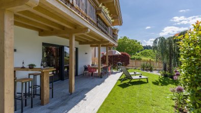 Itter_Ferienhaus_Schneidermascht_Garten_Terrasse1, © Chalet zum Schneider Mascht/Familie Embacher