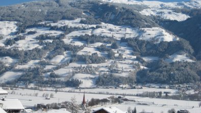 Haus Hirschhuber Fügen - Aussicht Winter