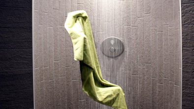 In our rain shower even the towels can float!, © Natürlich. Hotel mit Charakter in Fiss, Tirol