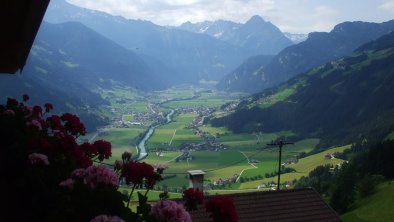 Ausblick vom Balkon