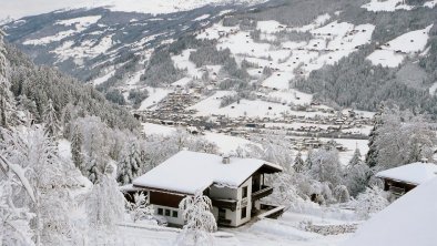 Haus Klammtal Schwendau - Ausblick Winter