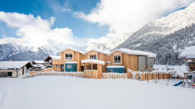 Alpegg Chalets Außenaufnahme Winter