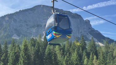 Ehrwalder Almbahn cable car, © Tirol Werbung