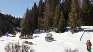 Winter hike to the Harbe Weiher weir in the Kaunergrat Nature Park, © Robert Pupeter