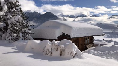 Gartenhaus Winter, Bergpanorama