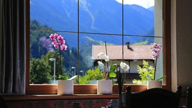 Glück auf Mayrhofen - Blick aus dem Fenster