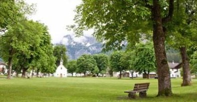 Der Martinsplatz vor unserem Haus