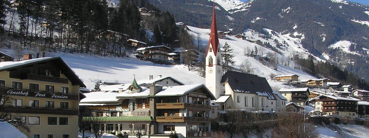 Hippach in winter, © Archiv Gemeinde Schwendau