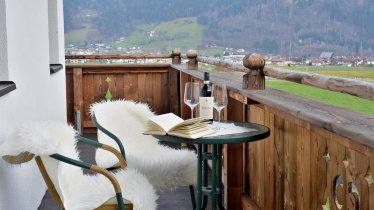 Balkon mit Blick auf Golfplatz