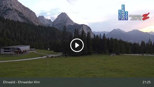 Webcam Ehrwalder Alm