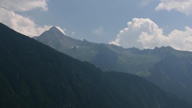 Ahornspitz Sommer Ausblick vom Balkon