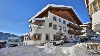 Hotel Garni Venier im Winter