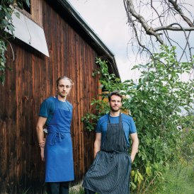 Two men, one restaurant: Starting their own business was a dream come true for Waal Sterneberg (left) and Thomas Kluckner (right).
