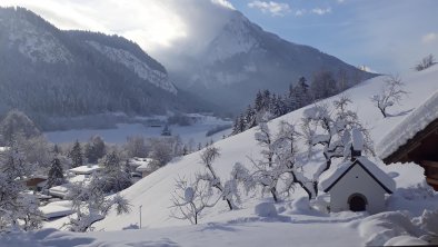 Sicht von Ihrem Balkon aus-Winter