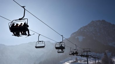 Skifahren am Zahmen Kaiser Skigebiet